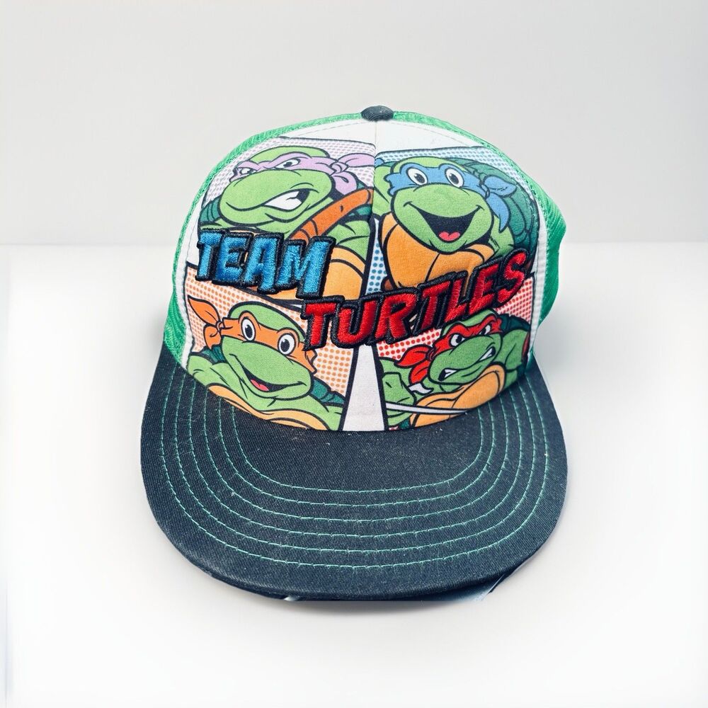 Teenage Mutant Ninja Turtles Team Turtles Trucker Snapback Hat 2015 Cap